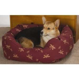  Towne Square Dog Bed in Twill Size Medium, Fabric Teal 