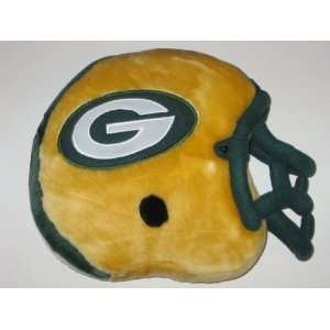   BAY PACKERS 12 Plush Helmet Pillow With Face Mask