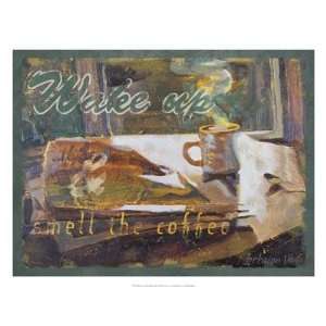  Lorraine Vail   Wake Up And Smell The Coffee Giclee