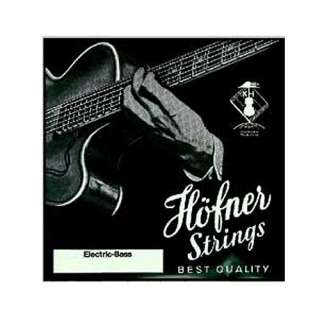 Hofner H1133B Original Flatwound Bass String Set 697056001770  