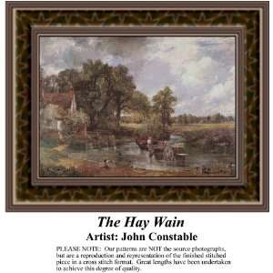  The Hay Wain, Counted Cross Stitch Patterns PDF Download 