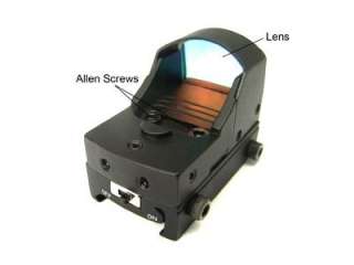 Micro Tactical Red Dot Laser Sight 20mm Picatinny Weaver rail Mount 