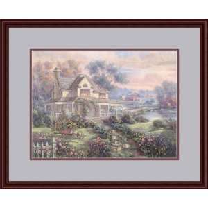   Country Welcome by Carl Valente   Framed Artwork