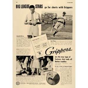   Grippers Cubs Bill Lee Paul Waner   Original Print Ad: Home & Kitchen