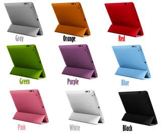 Brand New Polyurethane Smart Magnetic Case For the iPad 2 Gray Color 