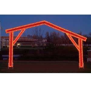  Holiday Lighting Specialists Stable C7 Outdoor Light Display 