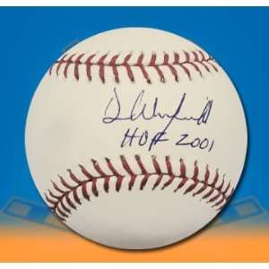 Signed Dave Winfield Baseball   Toronto Blue Jays   Autographed 