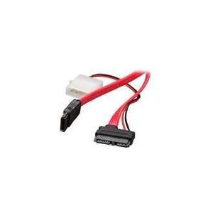   SYBA 37 SATA to Mini SATA Cable with Molex Power Adapter: Electronics
