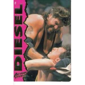  1995 WWF Wrestling Action Packed Card #21  Diesel Sports 