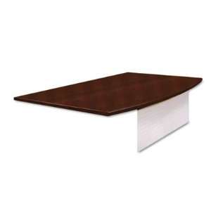  Eclipse Series Bow Front Desk Top w/Modesty Panel, 72w x 