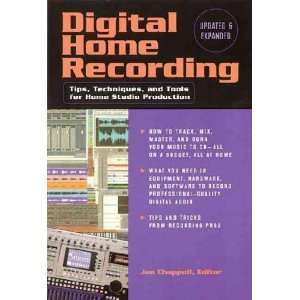  Digital Home Recording **ISBN 9780879307325** Jon 