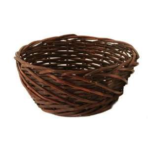  Wald Imports 12 Inch Round Carved Willow Bowl