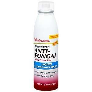  Walgreens Medicated Antifungal Liquid Continuous Spray, 5 