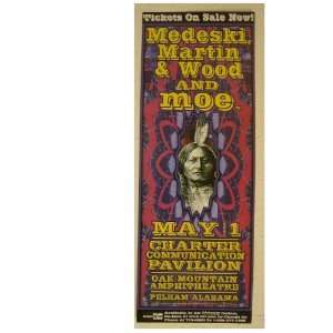  Medeski Martin and Wood & Moe Poster Handbill Austin Tx MM 