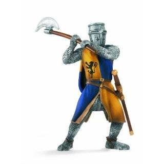  Schleich Crusaders Foot Soldier With Warhammer Toys 