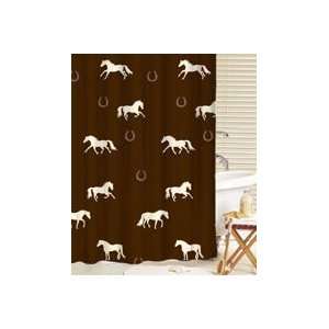  Pasture Pals Horse Shower Curtain [Misc.] Sports 