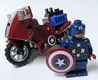 LEGO Marvel Super Heroes 6865 CAPTAIN AMERICA & Motorcycle Mini 