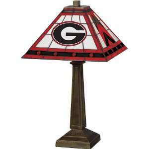 University of Gerogia Mission Table Lamp   NCAA Sports 
