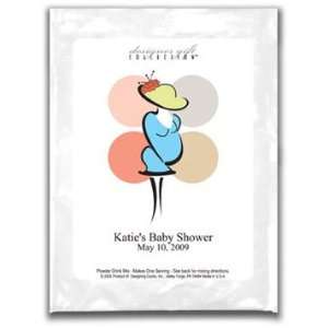  Baby Shower Cappuccino Favors  Modern Polka Dots 