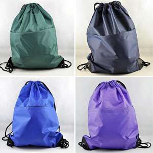   Drawstring Backpack Tote School Bag Bookbags Sport Pack Iag  