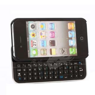 New Black Bluetooth Wireless Rechargeable Sliding Keyboard Case for 