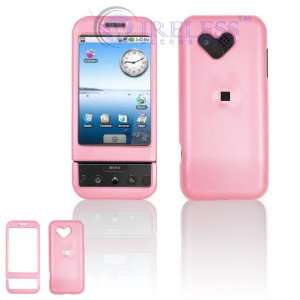   Solid Pink Google G1 Android Dream Htc Cell Phone Case: Electronics