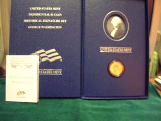   WASHINGTON PRESIDENT SIGNATURE PROOF SET HAVE ALL THAT WERE MADE