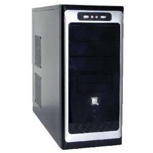  ATX Mid Tower Black/Silver Electronics