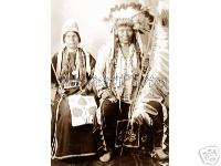 Photo of Native American Indian Couple Pendleton Oregon  