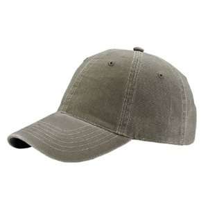  Contra stitch Washed Polo Style Cap olive Green 