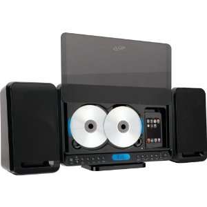    ILIVE IH328B 2 CD HOME MUSIC SYSTEM WITH IPOD DOCK Electronics