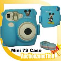 Fuji Instant Instax Mini 7S Polaroid Camera + Film&Case  