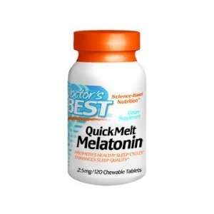  Quick Melt Melatonin (2.5mg) 120 Tablets   Doctors Best 