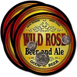 Wild Rose , WI Beer & Ale Coasters   4pk