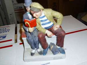 1980 DANBURY Norman Rockwell Figurine THE INTERLOPER  