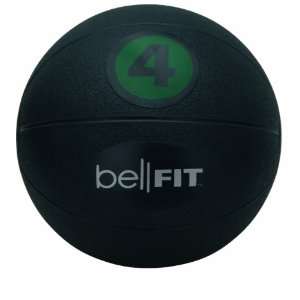  Bell Fit Core Medicine Ball (4 Pound): Sports & Outdoors