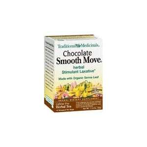 Traditional Medicinals Herbal Smooth Move Chocolate Tea 1 Box
