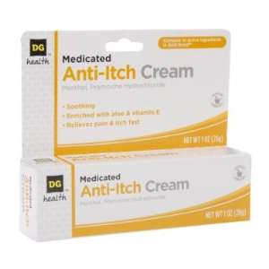  DG Health Medicated Anti Itch Cream, 1 oz Health 