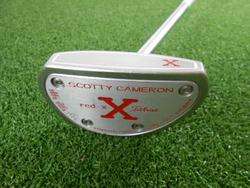 TITLEIST SCOTTY CAMERON RED X LAW SUIT CS 35 PUTTER GOOD CONDITION 