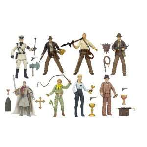  Indiana Jones Basic Figure Wave 3 Case Of 12 Toys & Games