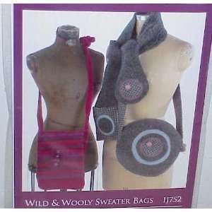  Indygo Junction Wild & Wooly Sweater Bags Pattern Arts 
