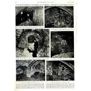  1952 QUEEN MAUNDY WESTMINSTER ABBEY MEDIAEVAL CRYPT: Home 