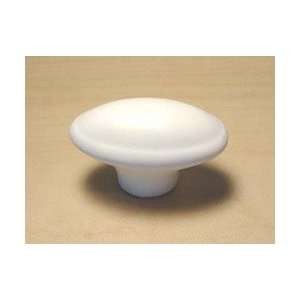    Ceramic Knob, 1 3/4 Inch Diameter, Matt White