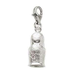  Rembrandt Charms Matryoshka Doll Charm with Lobster Clasp 