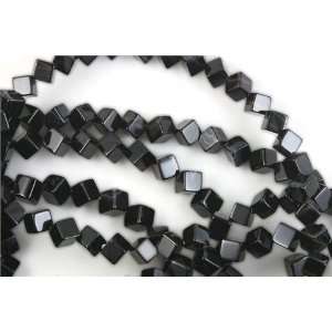  Black Onyx Beads Cube 6mm (2205) Arts, Crafts & Sewing