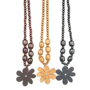  Flower Necklace with matching pair of earrings (LIGHT 