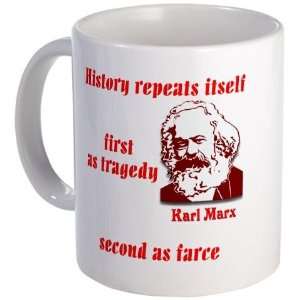 Karl Marx on History German Mug by   Kitchen 