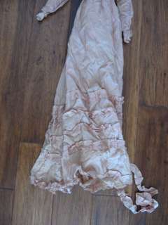 FABULOUS Old Vintage French BOUDOIR BED DOLL Original Dress Beautiful 