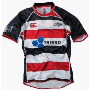  CCC COUNTIES MANUKAU REPLICA JERSEY, (RED/WHITE/BLACK 