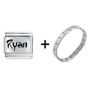    Ren & Stimpy Font Name Ryan Italian Charm: Pugster: Jewelry